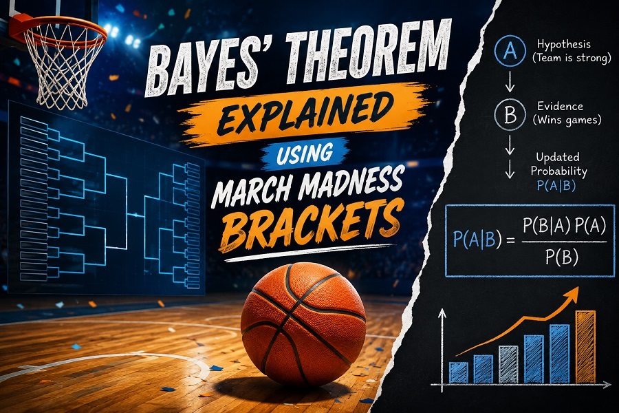 Bayes’ Theorem Explained Using March Madness Brackets